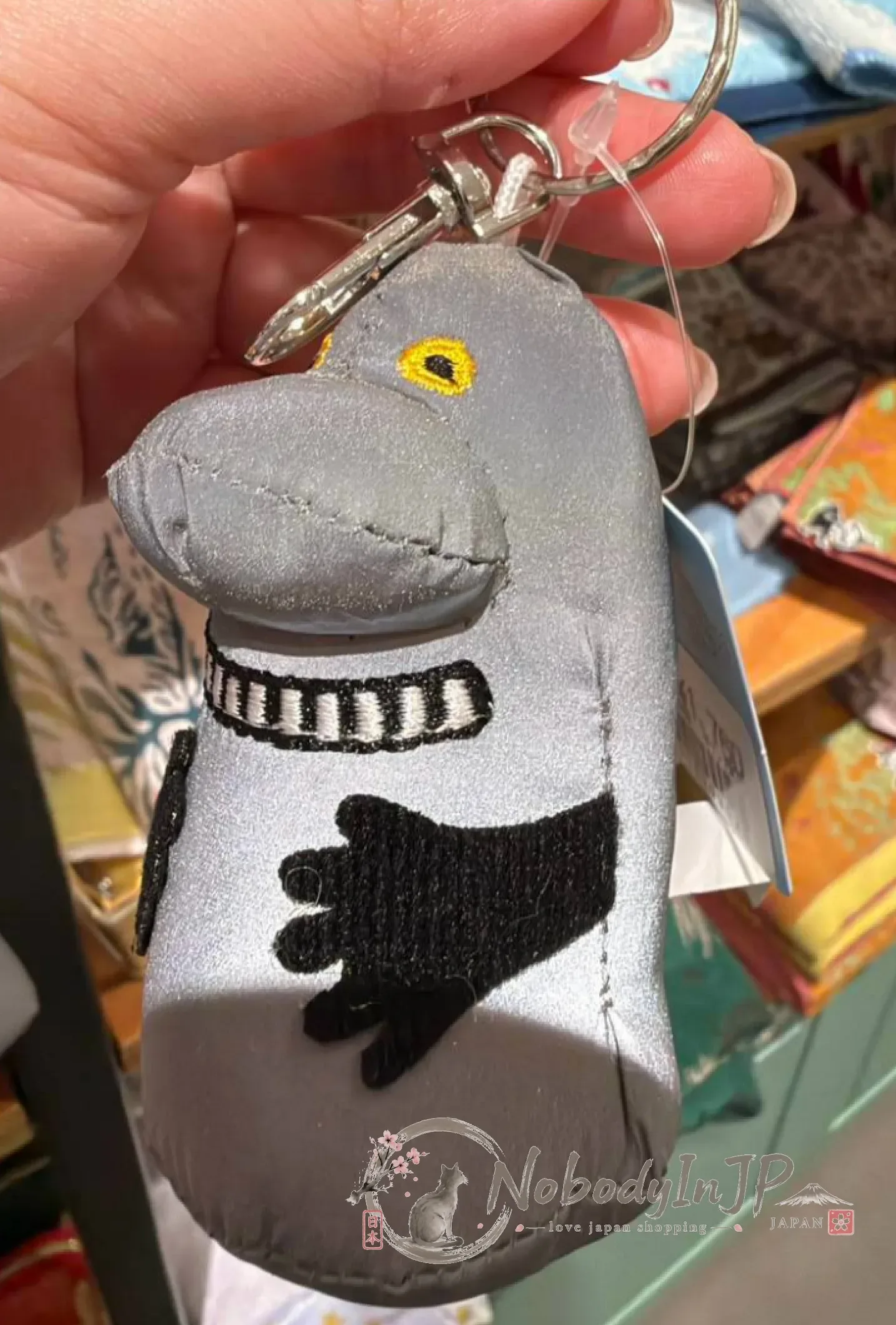 Moomin嚕嚕米反光刺繡吊飾