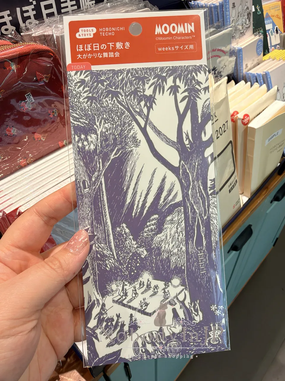 Moomin嚕嚕米ほぼ日手帳系列紙墊板