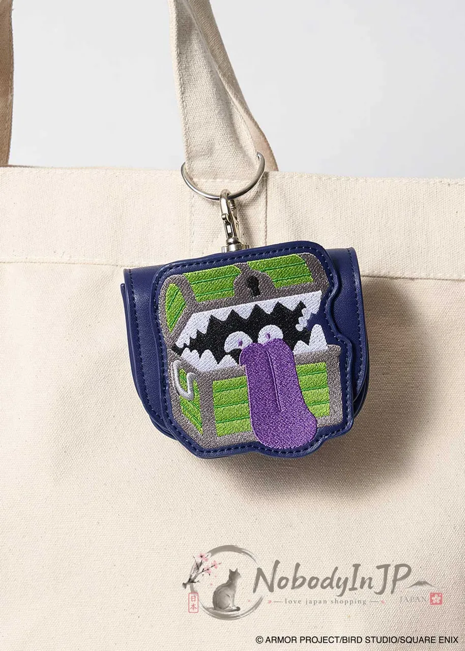 graniph 勇者鬥惡龍合皮刺繡掛包