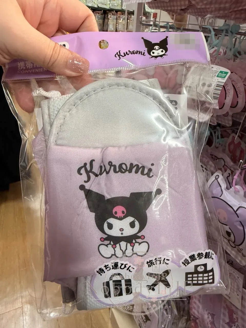 DAISO x Sanrio聯名旅行用輕便室內拖鞋
