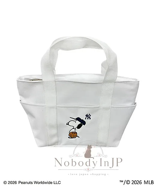 銀座三越SNOOPY期間限定展 x MLB聯名保冰提袋