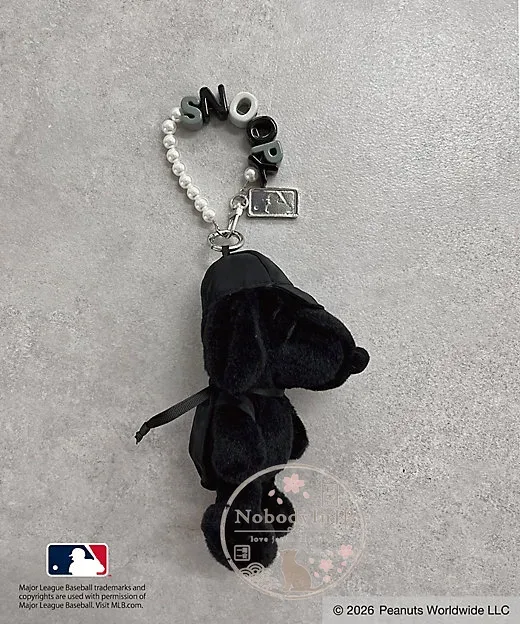 銀座三越SNOOPY期間限定展 x MLB聯名絨毛吊飾