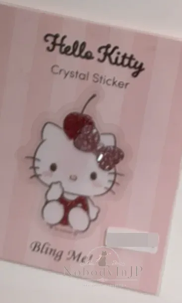 Sanrio 水鑽點綴透明貼紙