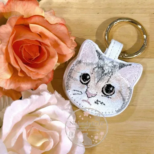 動物刺繡磁吸夾登山扣吊飾 特價