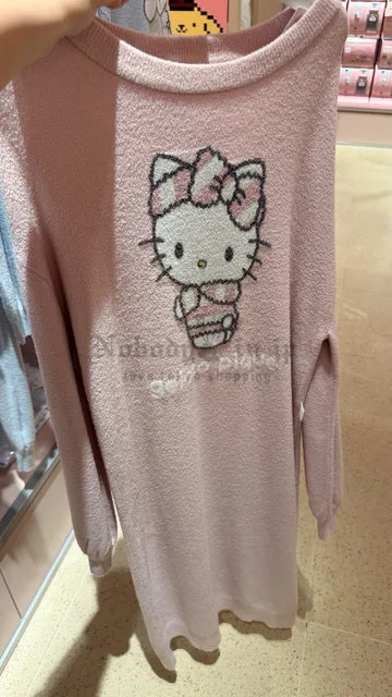 Sanrio house x gelato pique聯名柔滑連身裙