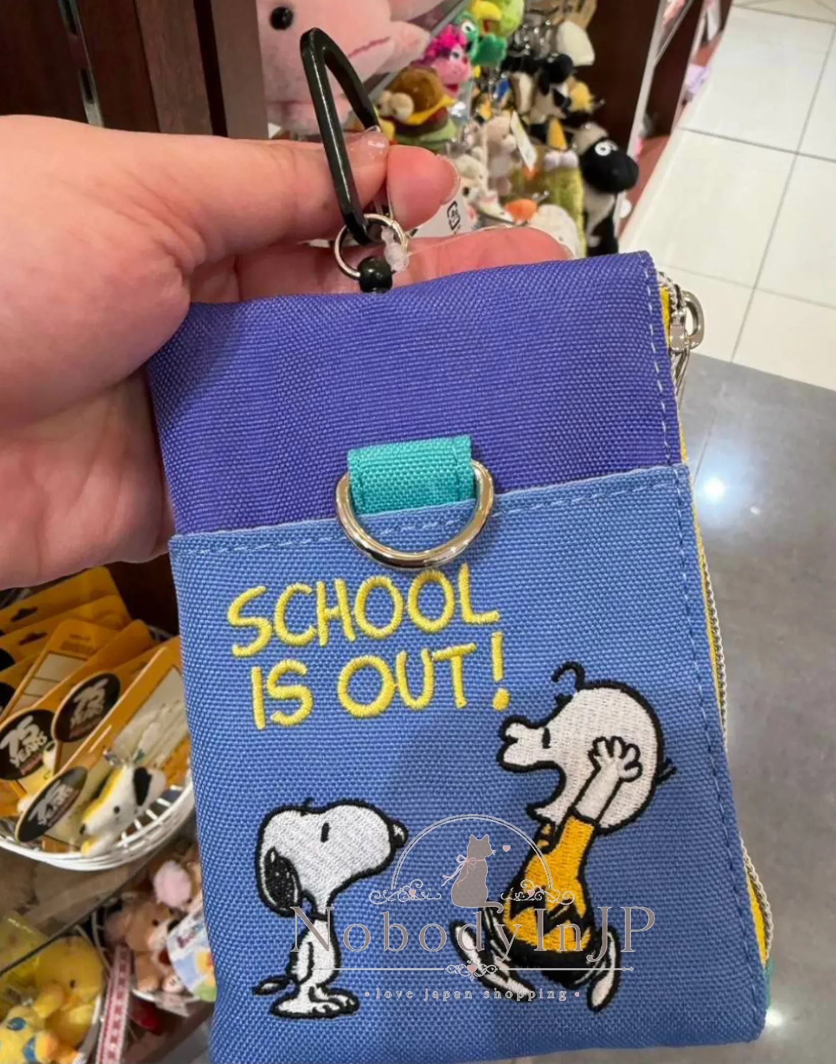 PEANUTS史努比PLAZA限定伸縮票卡套