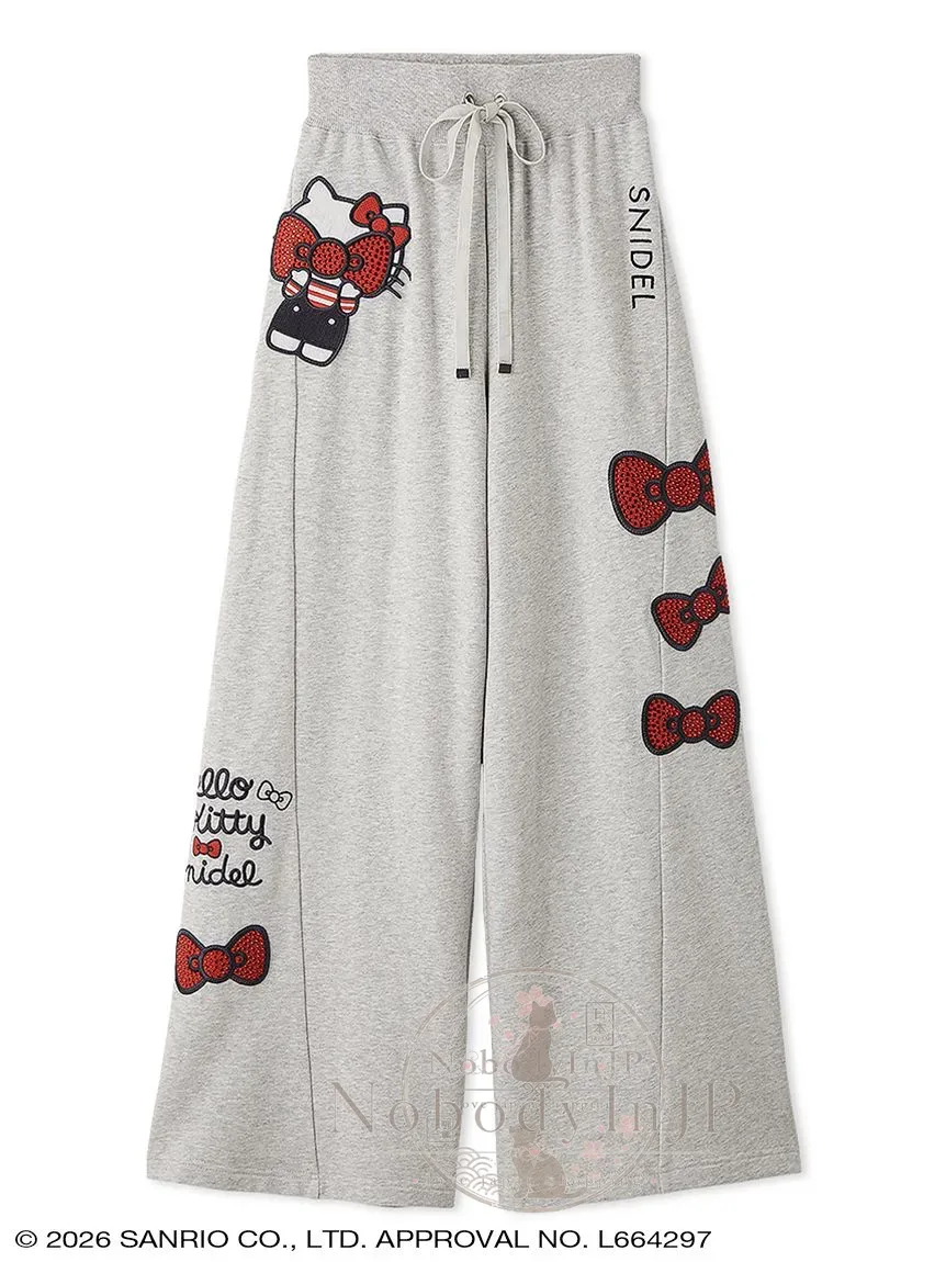 Sanrio house x SNIDEL聯名水鑽運動長褲