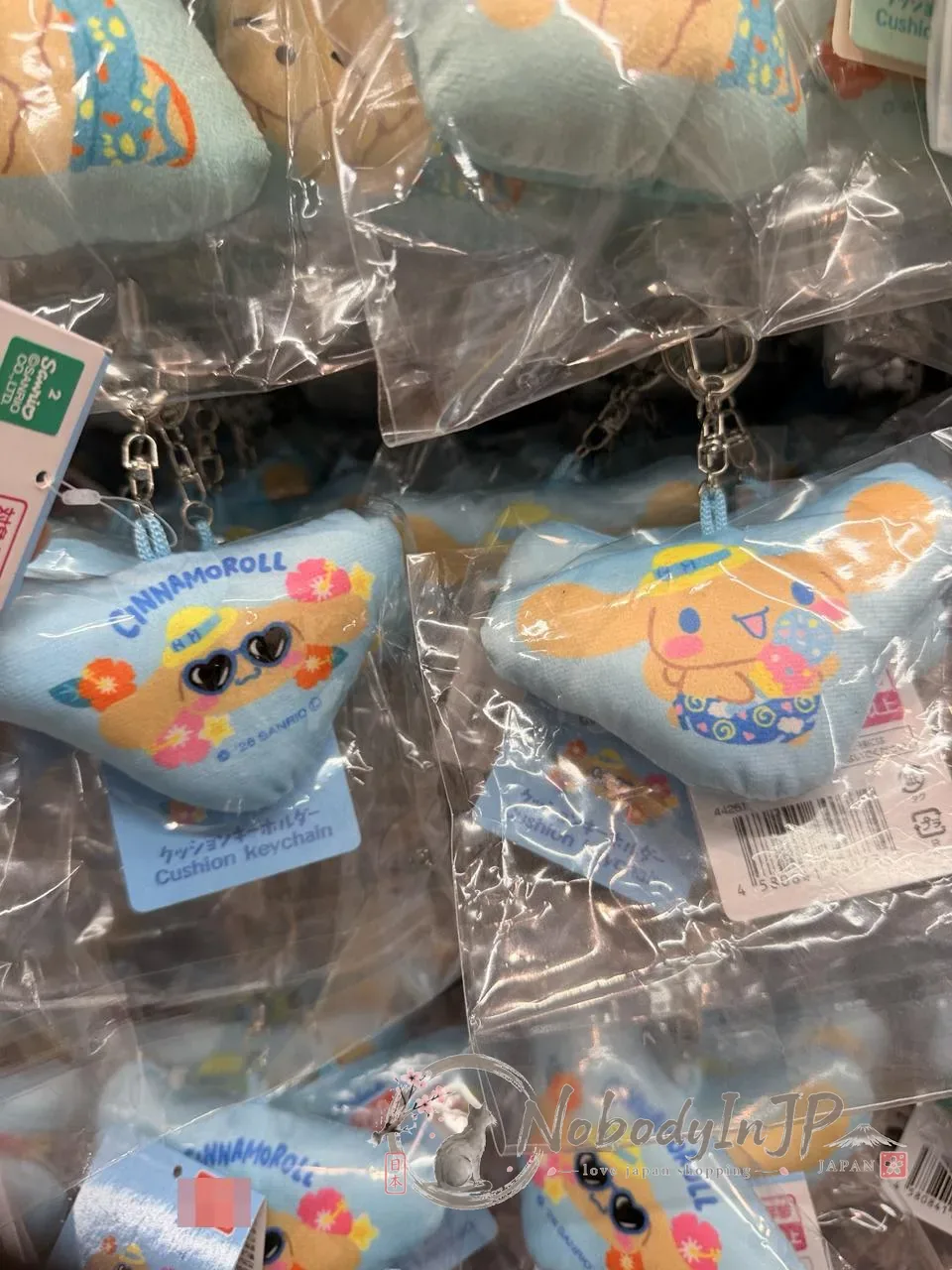 DAISO x Sanrio聯名絨毛吊飾