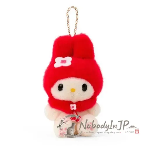 Sanrio 復古風格柔軟金鏈絨毛吊飾 特價