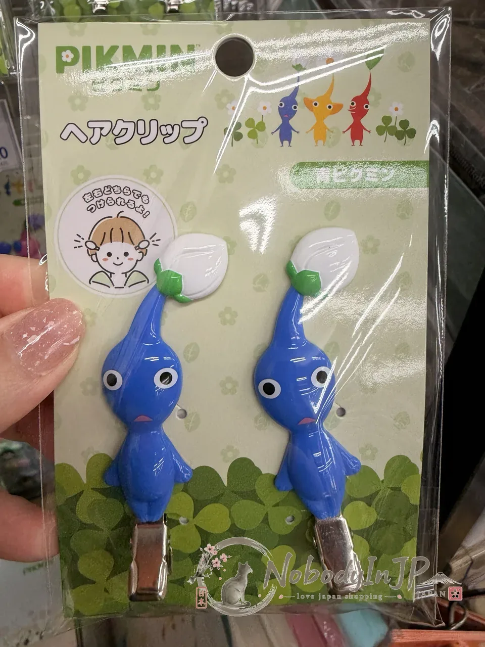 任天堂皮克敏PIKMIN 2入髮夾 特價