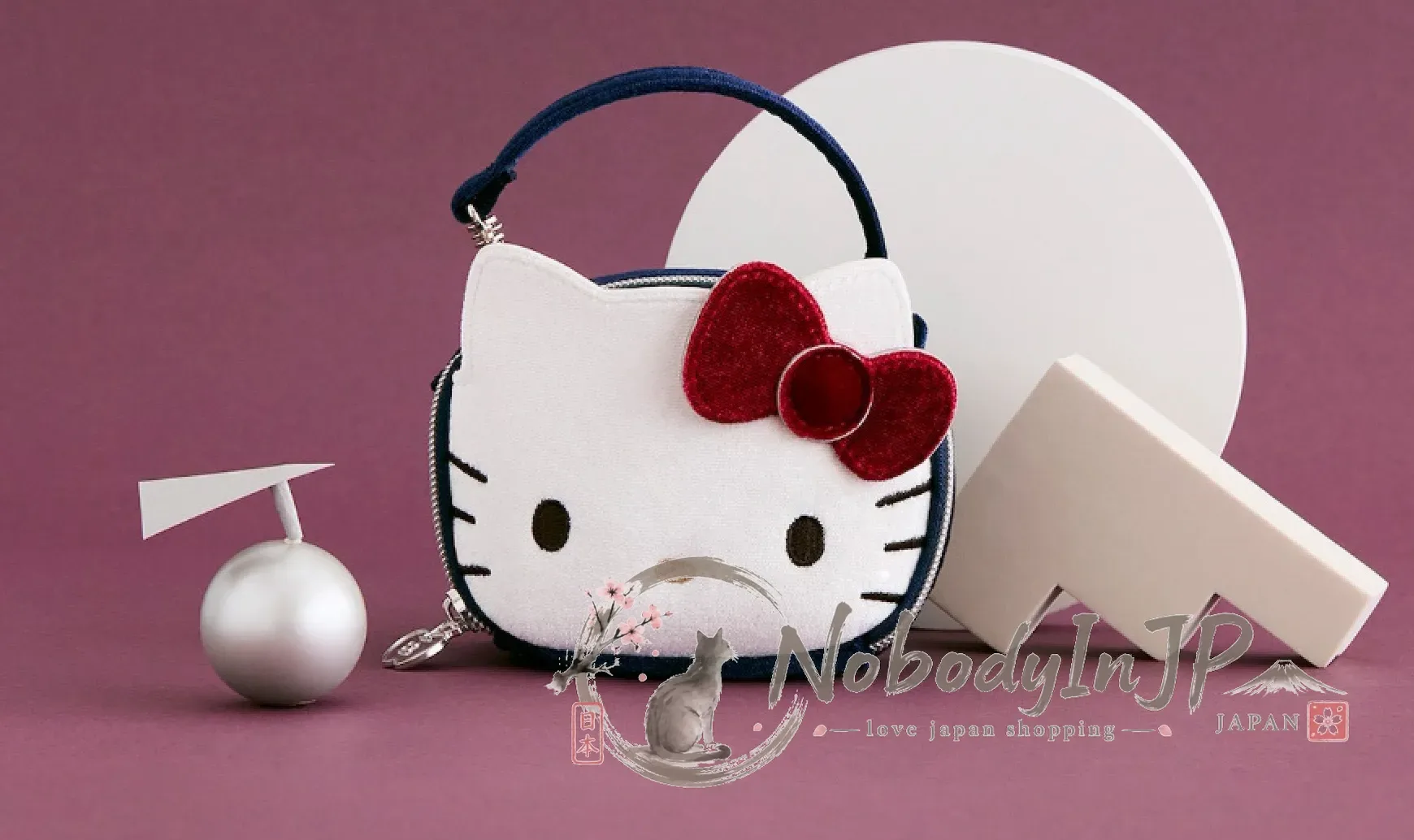 BRILMY x Sanrio kitty PVC迷你化掛包雜誌附錄