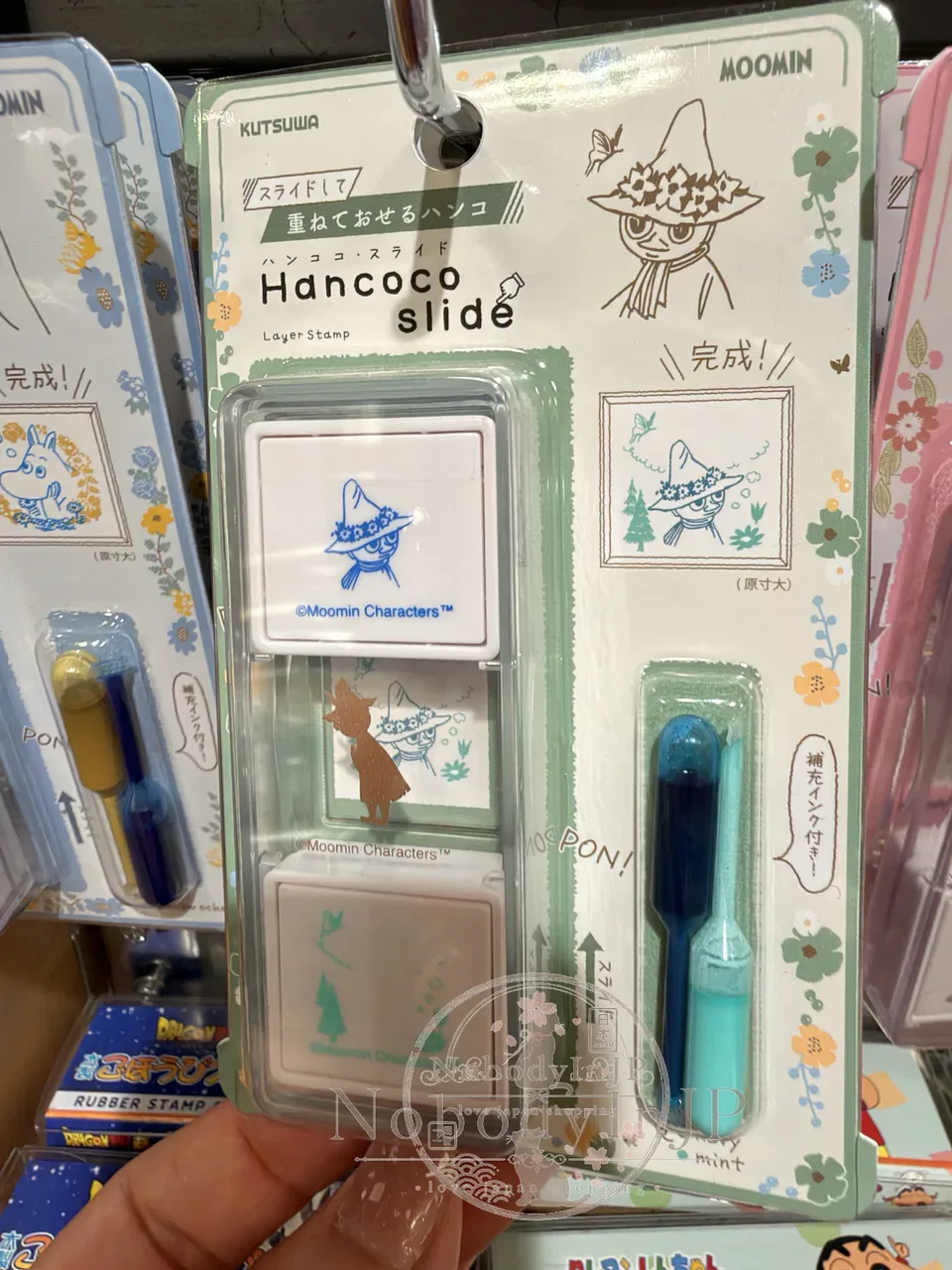 Moomin嚕嚕米兩種組合手帳印章 特價