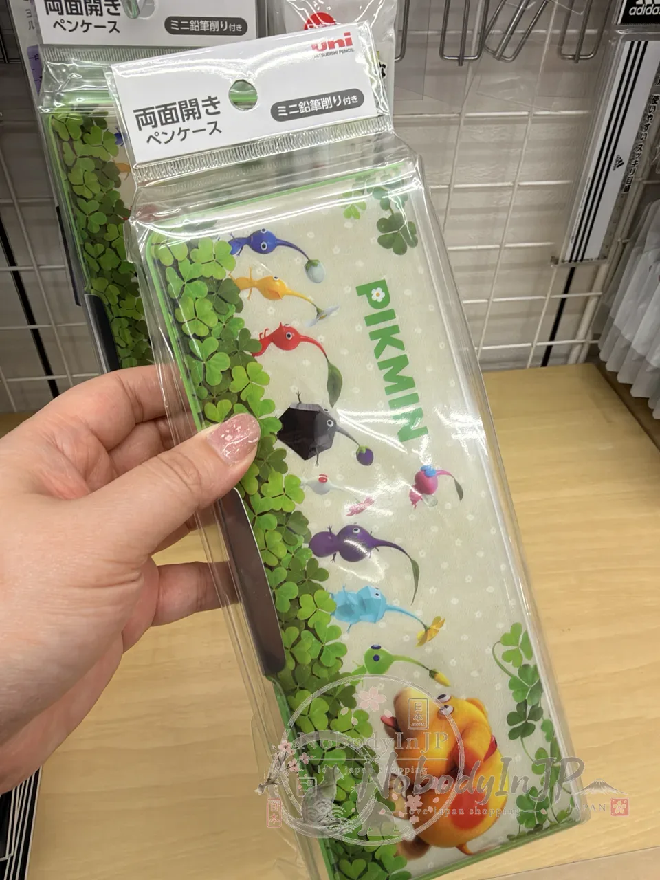任天堂日本製uni附削鉛筆器鉛筆盒 特價