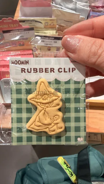 MOOMIN嚕嚕米餅乾造型夾子