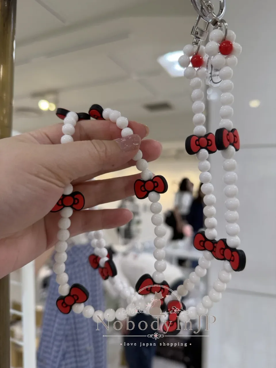 Sanrio伊勢丹期間限定展FUIUCHI串珠手機背繩