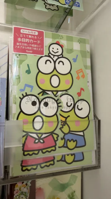 Sanrio多目的附貼紙造型卡片
