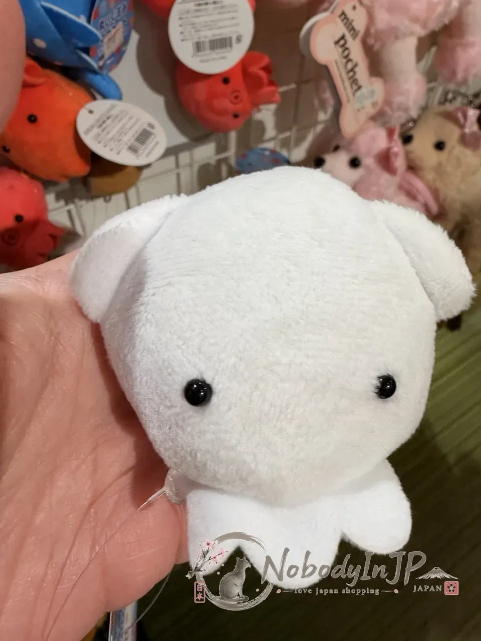 可愛動物絨毛磁鐵