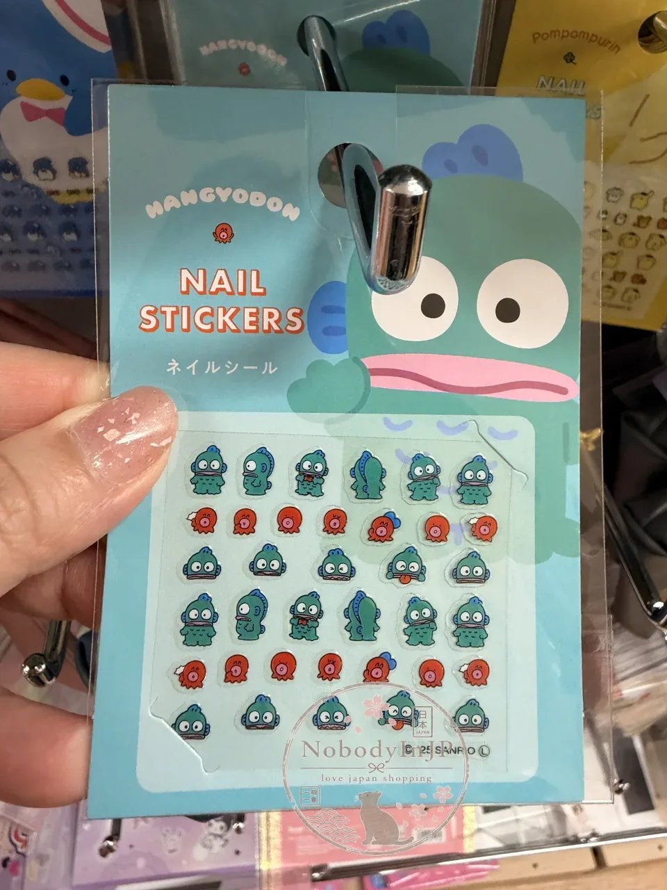 DAISO x Sanrio聯名指甲貼