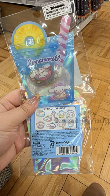 Sanrio 30枚入透明貼紙組