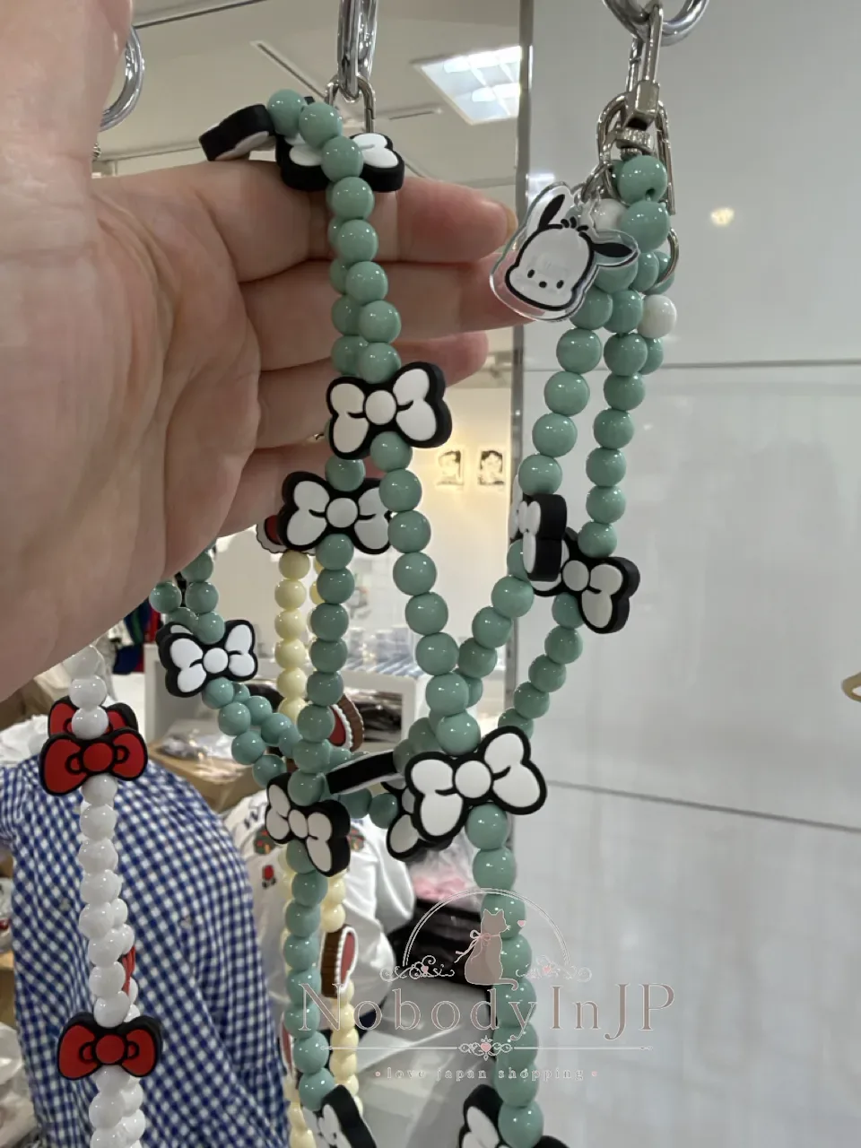 Sanrio伊勢丹期間限定展FUIUCHI串珠手機背繩