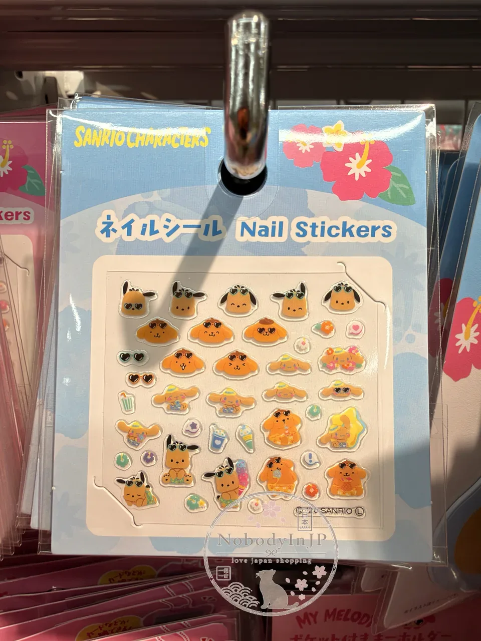 DAISO x Sanrio聯名指甲貼