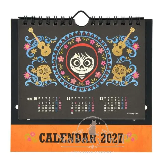 迪士尼商店2027年桌上型月曆