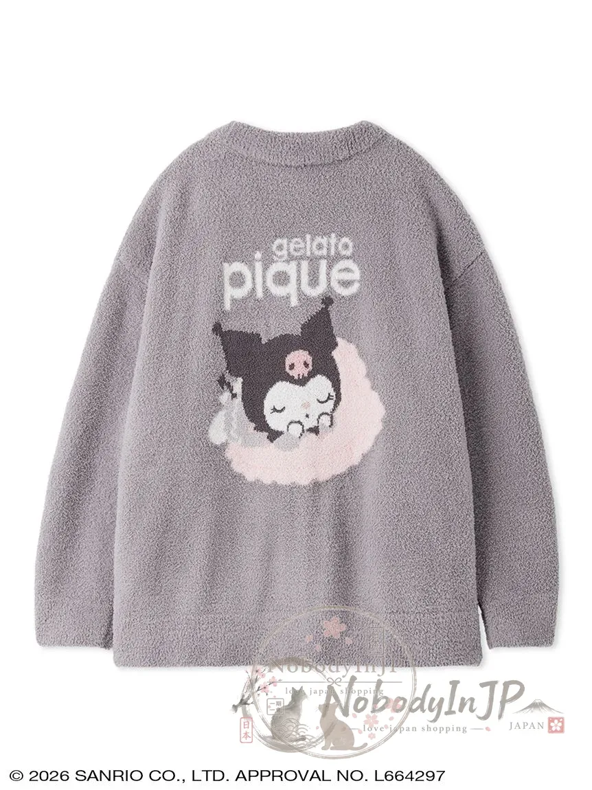 Sanrio houses x gelato pique 聯名棉花糖長袖排扣外套