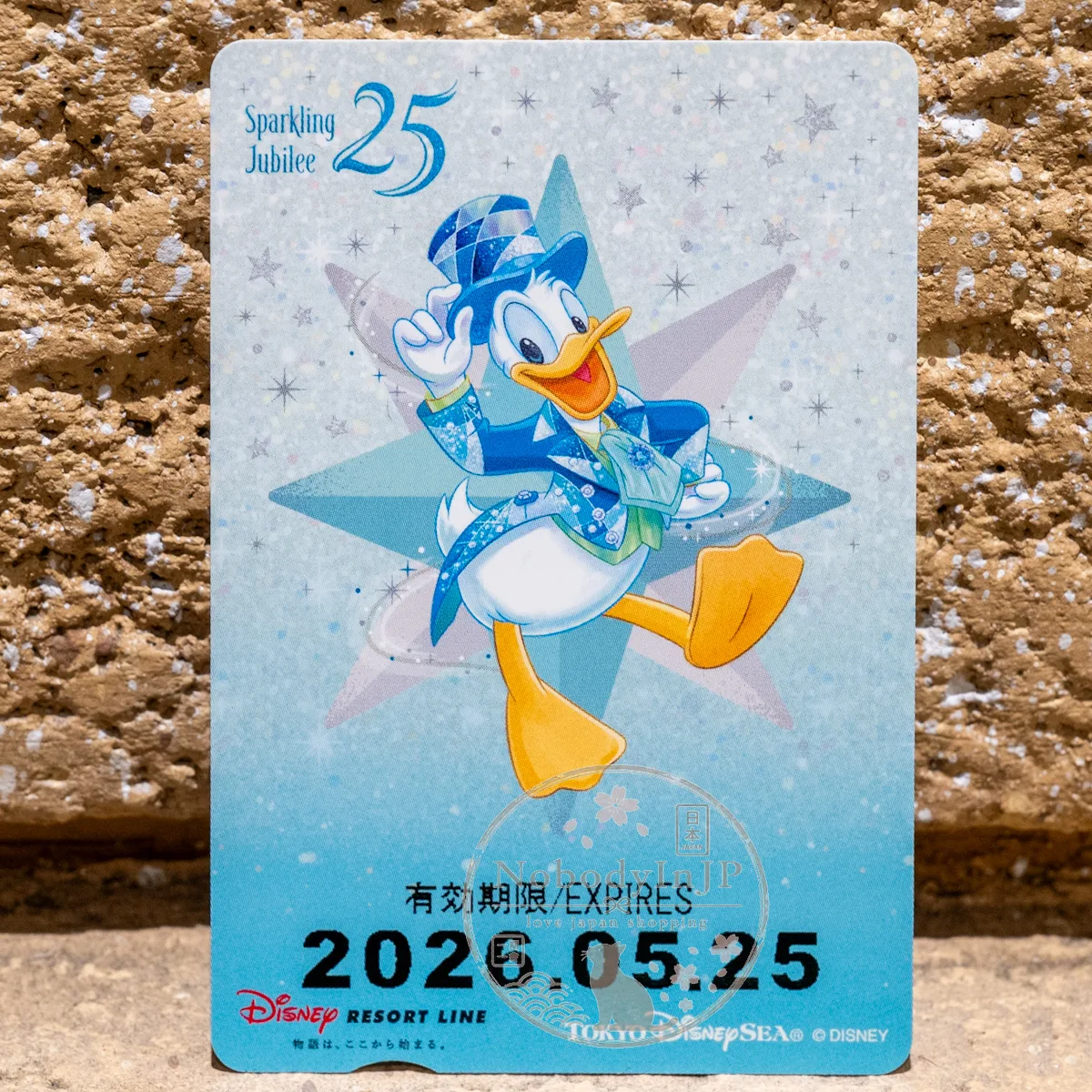 迪士尼樂園海洋25週年紀念車票