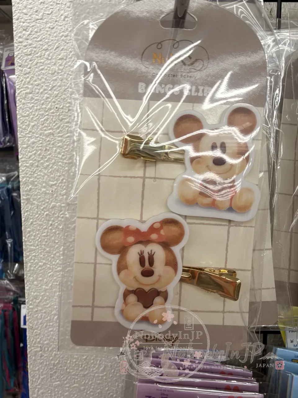 迪士尼通販烘焙系列2入髮夾 特價