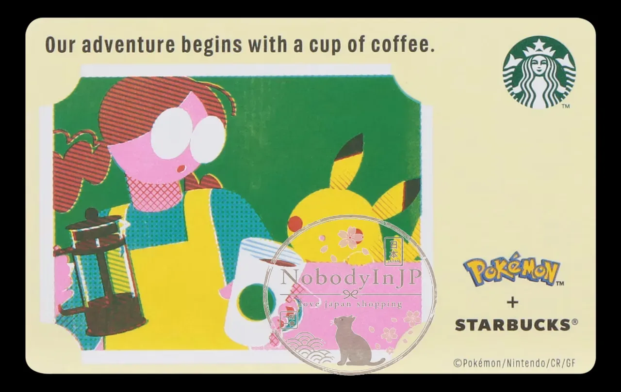 Starbucks x 寶可夢聯名儲值卡