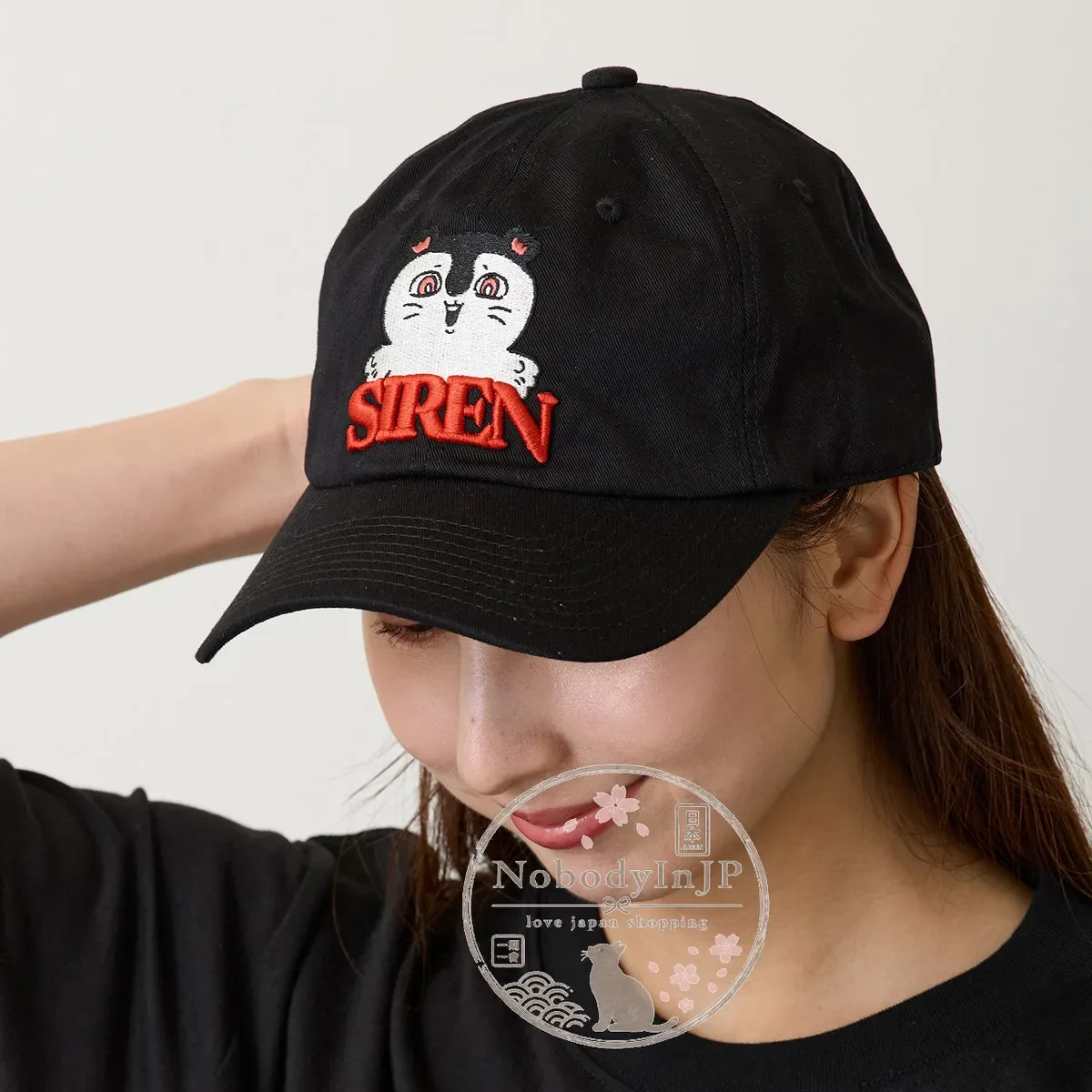吉伊卡哇人魚島的秘密系列刺繡棒球帽