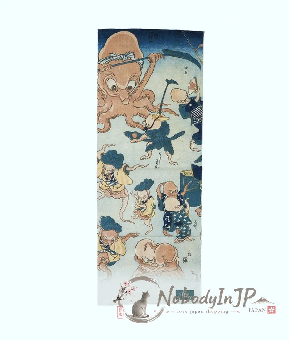 大英博物館江戶世界名畫系列日式紗巾