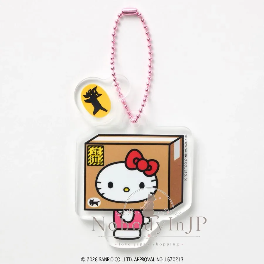 Sanrio x 黑貓宅急便聯名珠鏈鏈壓克力吊飾