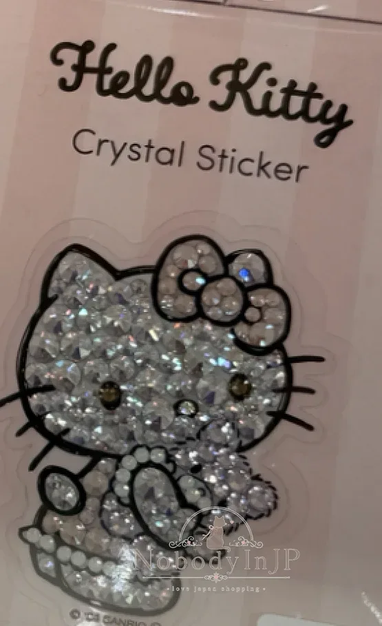 Sanrio 水鑽點綴透明貼紙