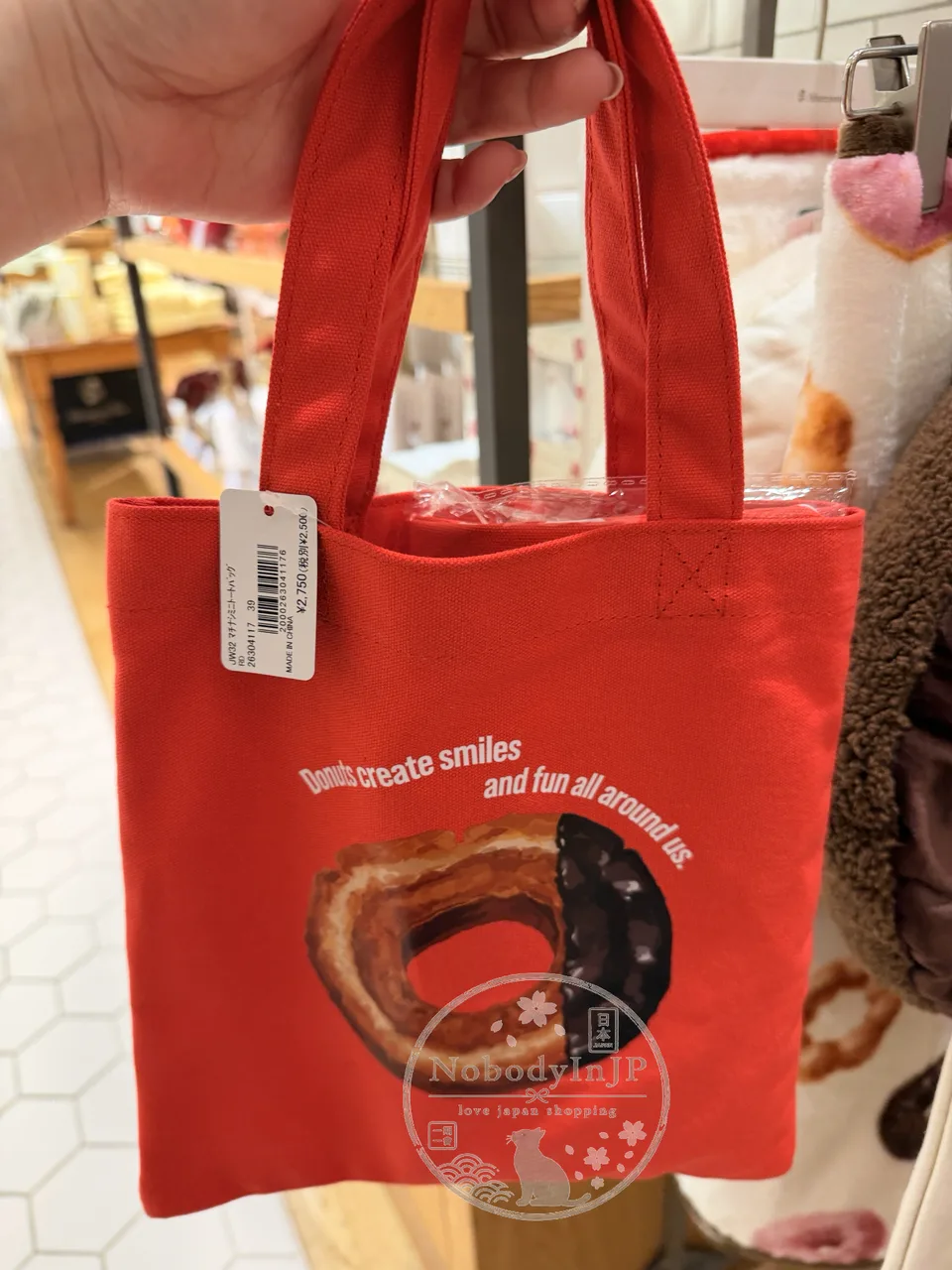 Afternoon Tea x Mister Donut 聯名迷你手提包