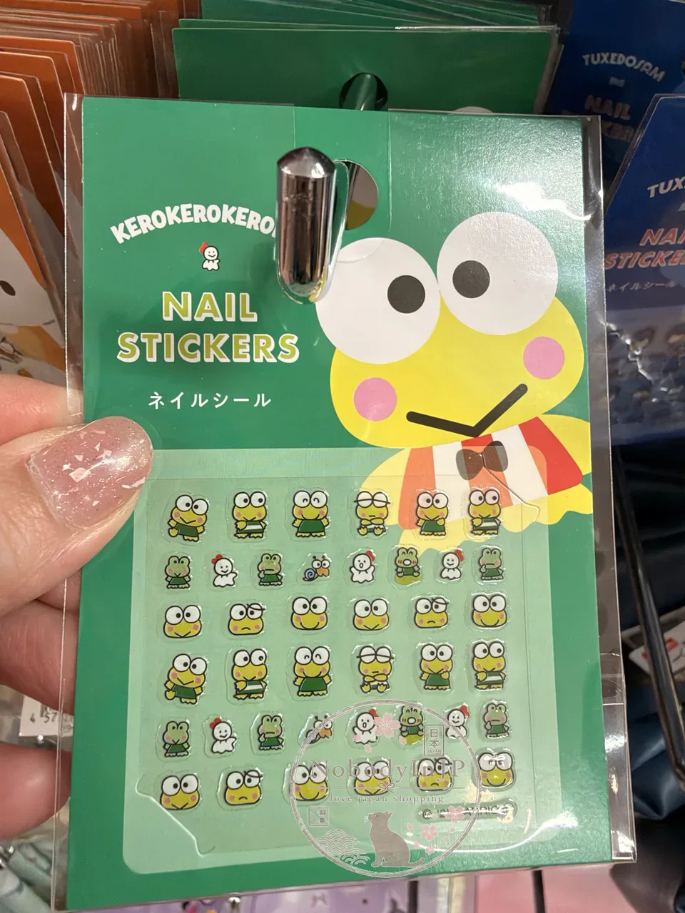 DAISO x Sanrio聯名指甲貼