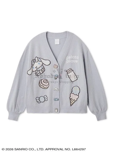 Sanrio house x gelato pique 聯名柔滑開襟羊毛衫