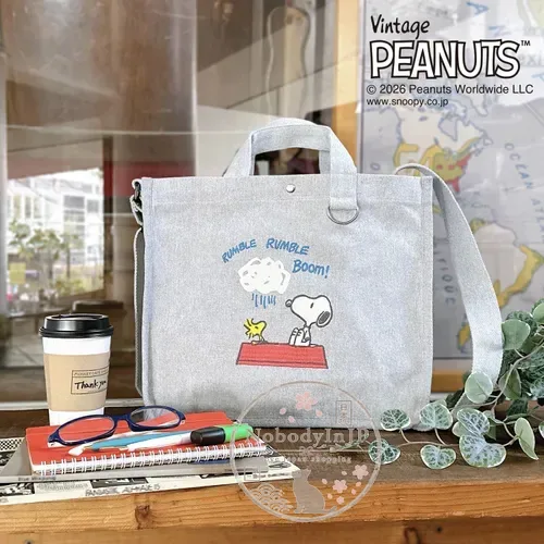 PEANUTS史努比附D環2way斜背包 特價