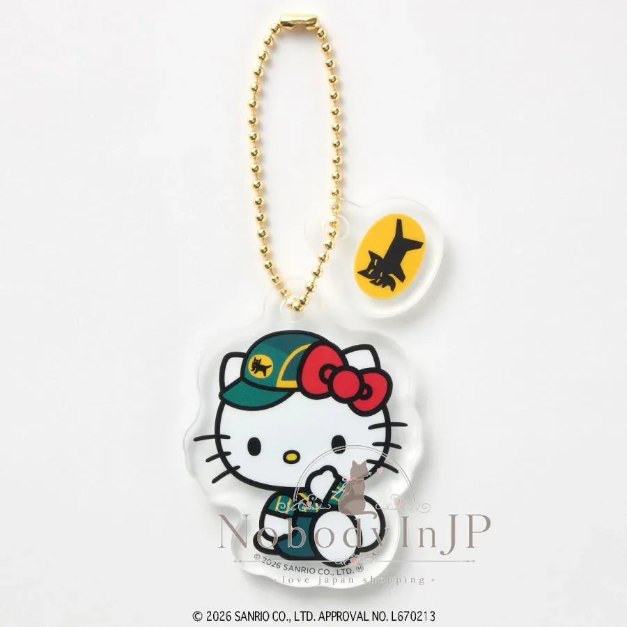 Sanrio x 黑貓宅急便聯名珠鏈鏈壓克力吊飾