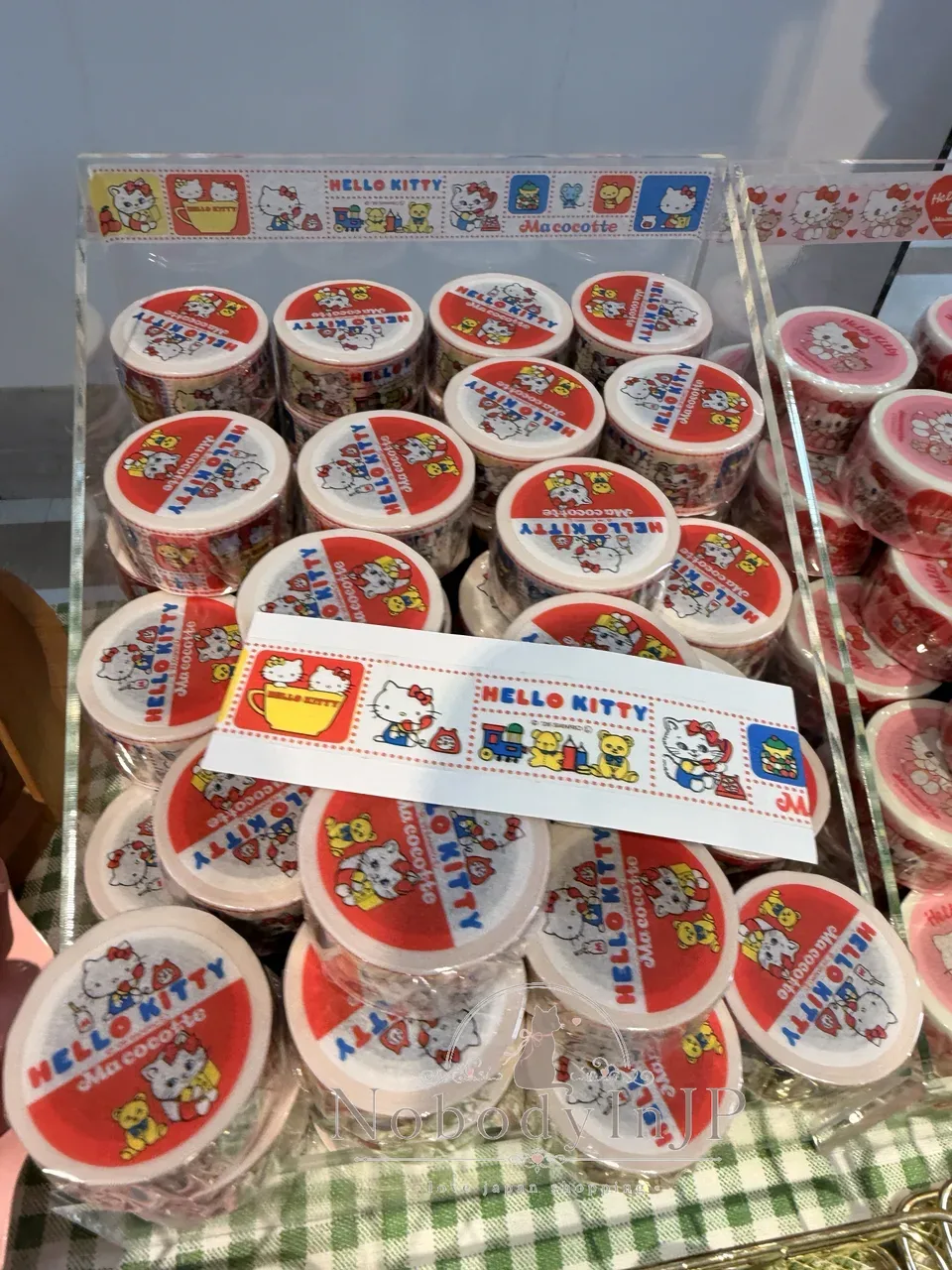 Sanrio伊勢丹期間限定展Ma cocotte 寬2.5cm紙膠帶