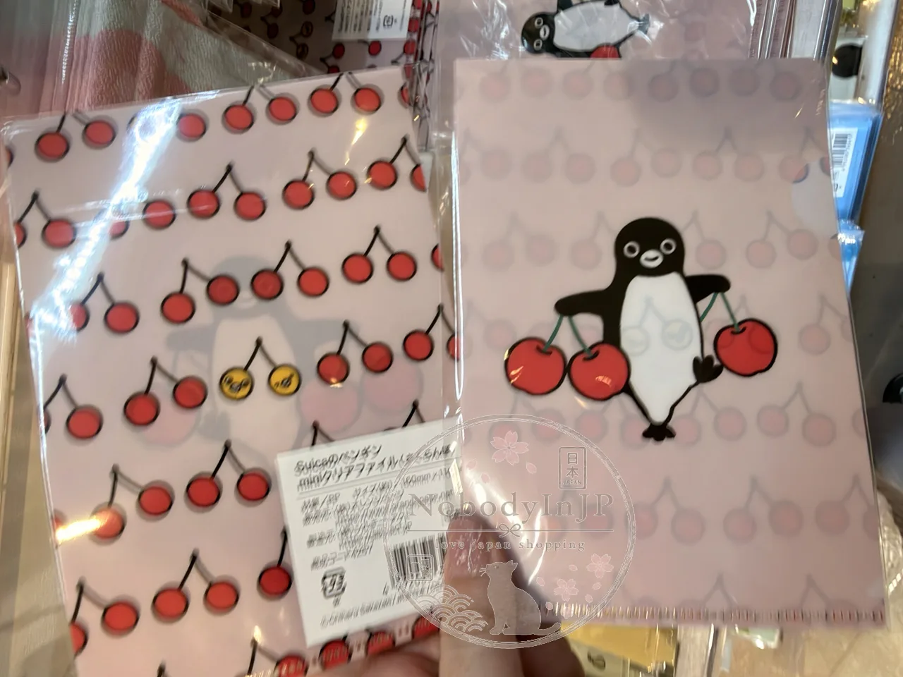 Suica企鵝期間限定展mini資料夾