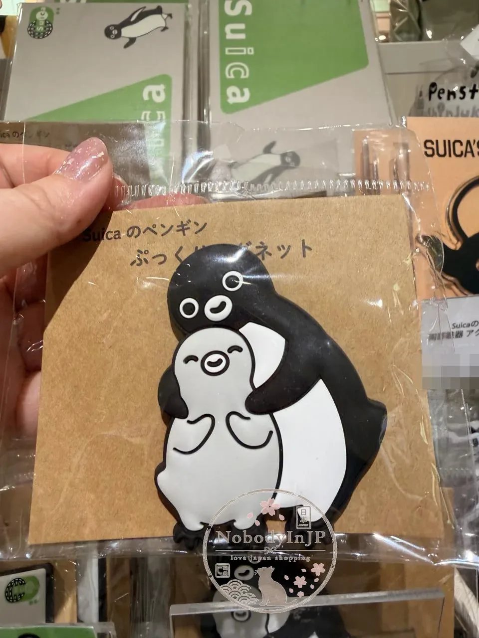 Suica企鵝橡膠造型磁鐵