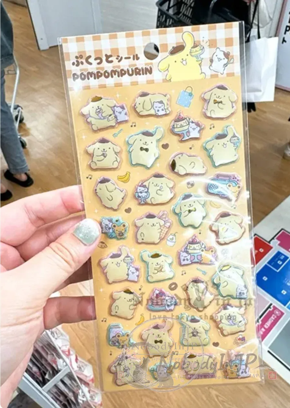 DAISO x Sanrio聯名半立體泡棉貼紙
