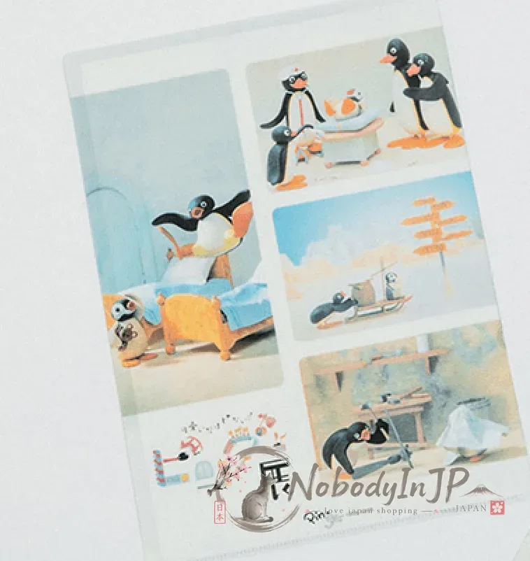 PINGU不僅僅是可愛期間限定展A4資料夾