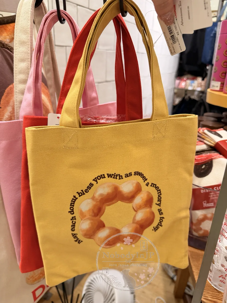 Afternoon Tea x Mister Donut 聯名迷你手提包