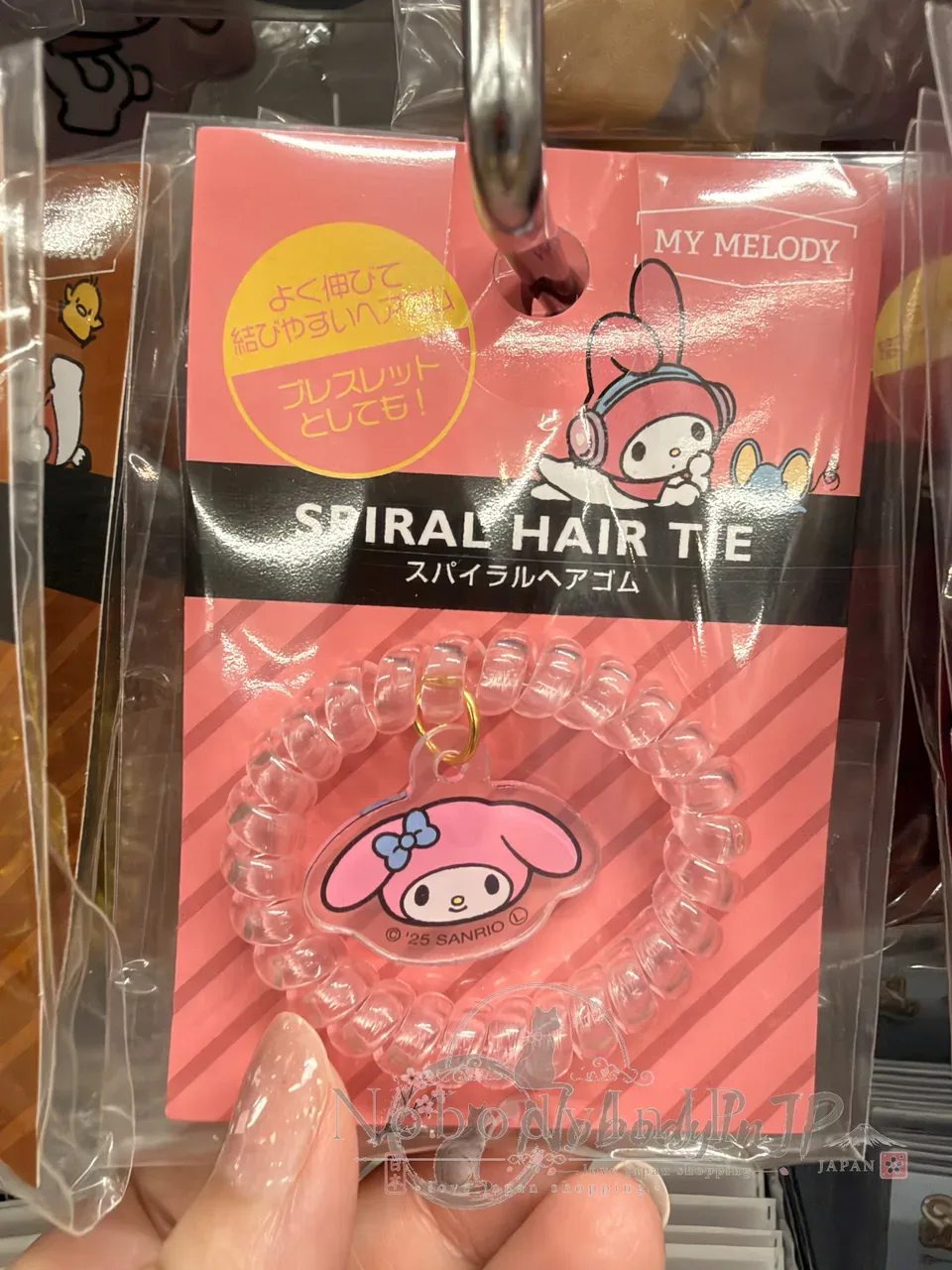 DAISO x Sanrio聯名卷繩墜飾髮圈