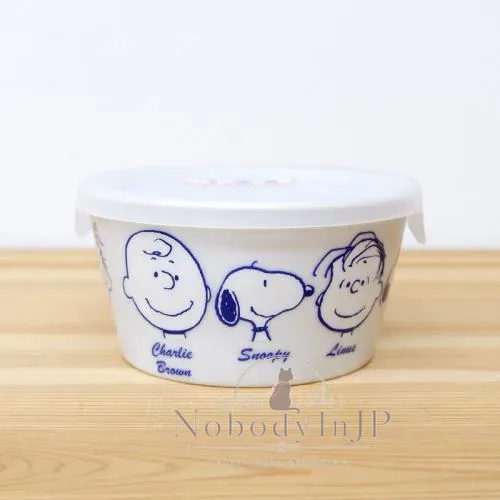 PEANUTS史努比日本製陶瓷保存餐盒 特價