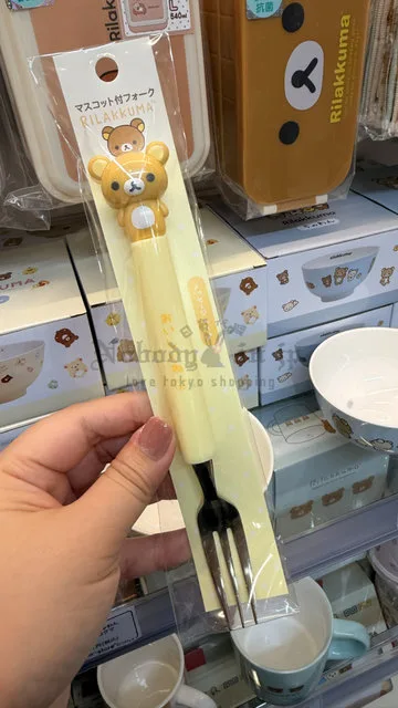  San-X 懶熊立體公仔造型餐具