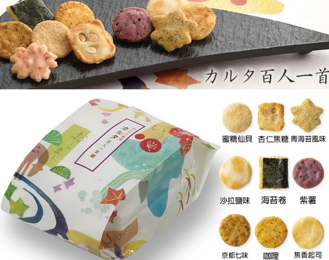 小倉山莊百人一首綜合仙貝