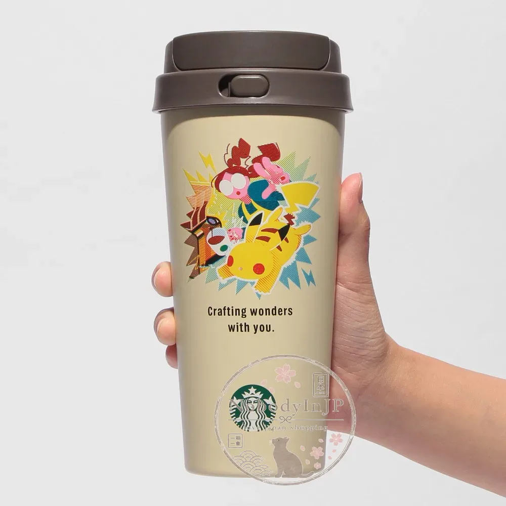 Starbucks x 寶可夢聯名473ml不鏽鋼保冰隨行杯